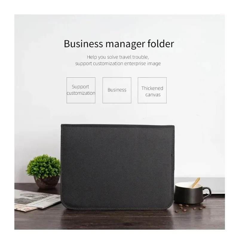 Large Black Business Portfolio - Binder A4 Lever recensione e prezzo