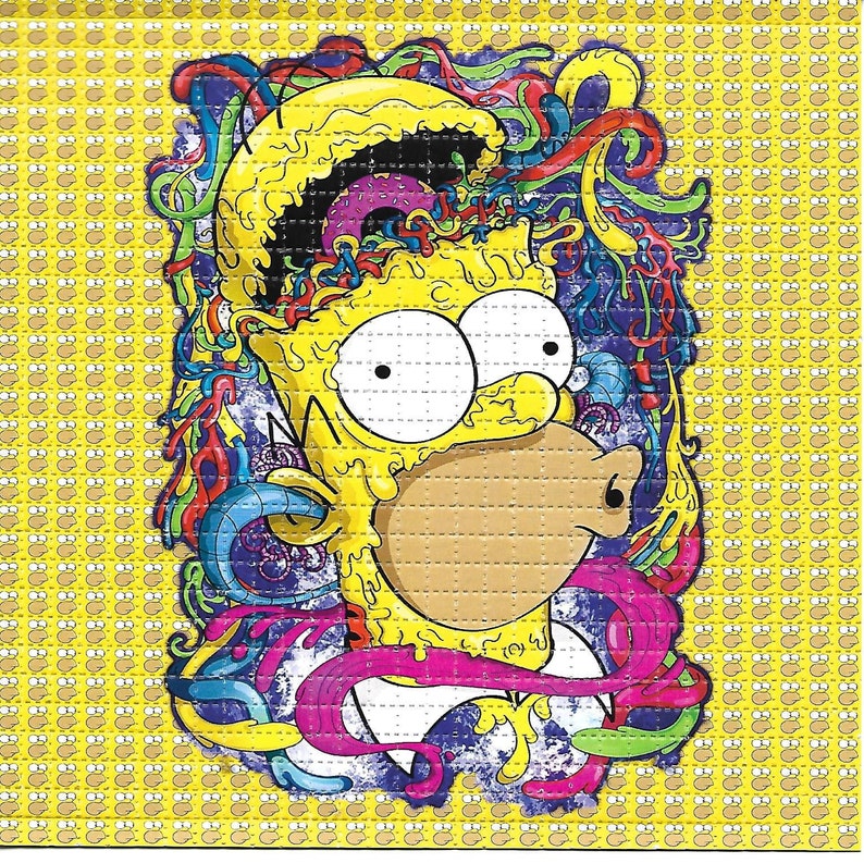 Mind blown Psychedelic Acid-Fr - Ink Blotter Paper recensione e prezzo