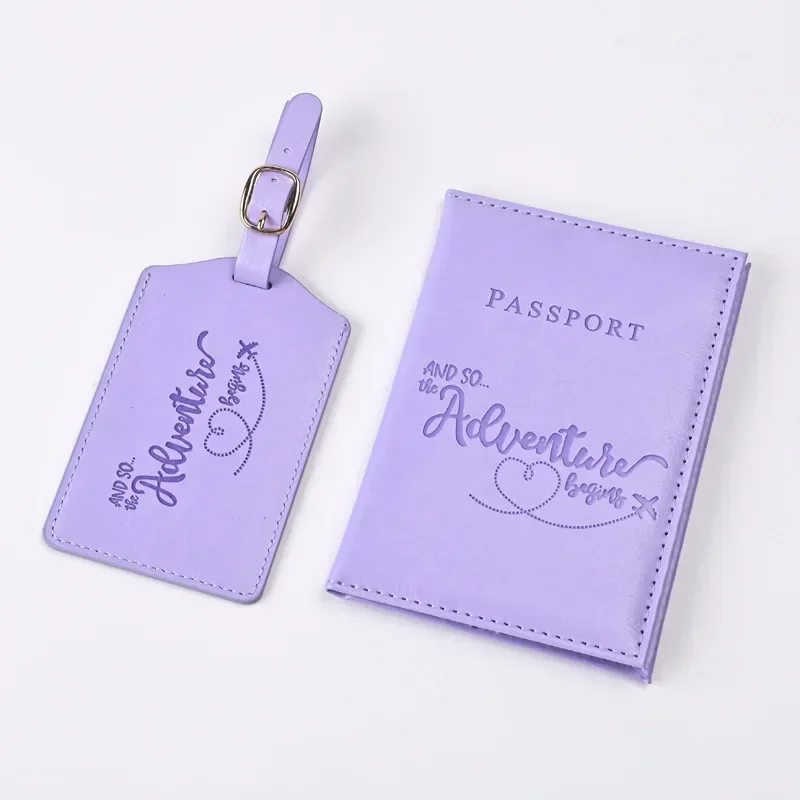 New Purple PU Leather Passport - Index Card Holder recensione e prezzo