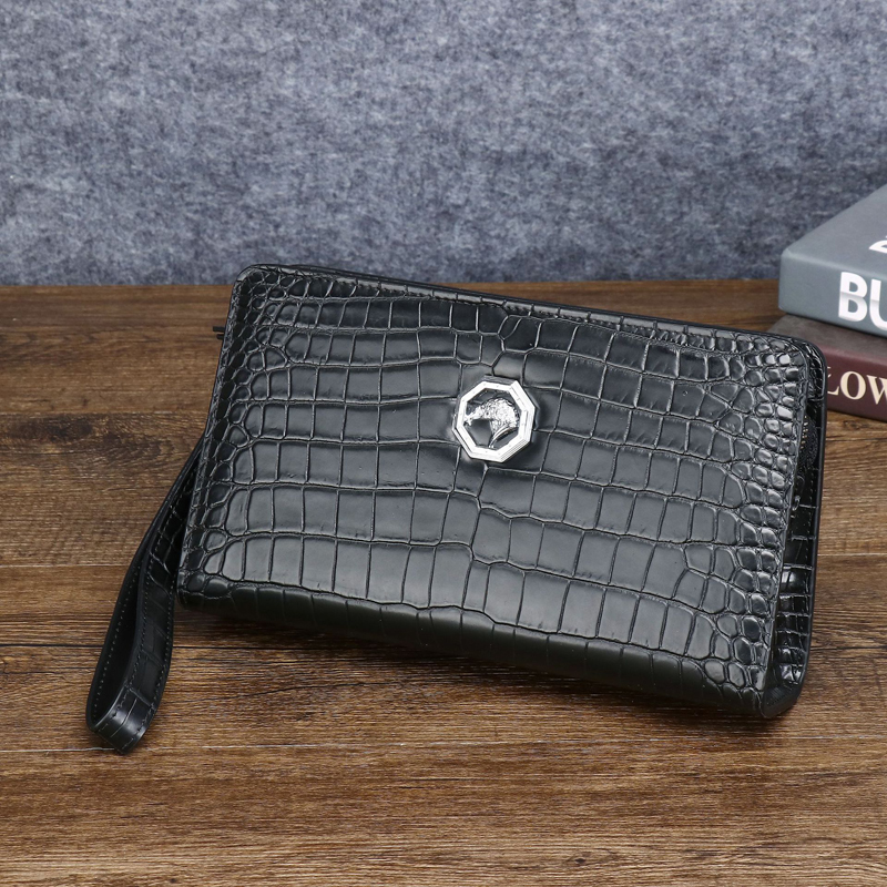 Men's Genuine Leather Clutch B - Index Card Holder recensione e prezzo