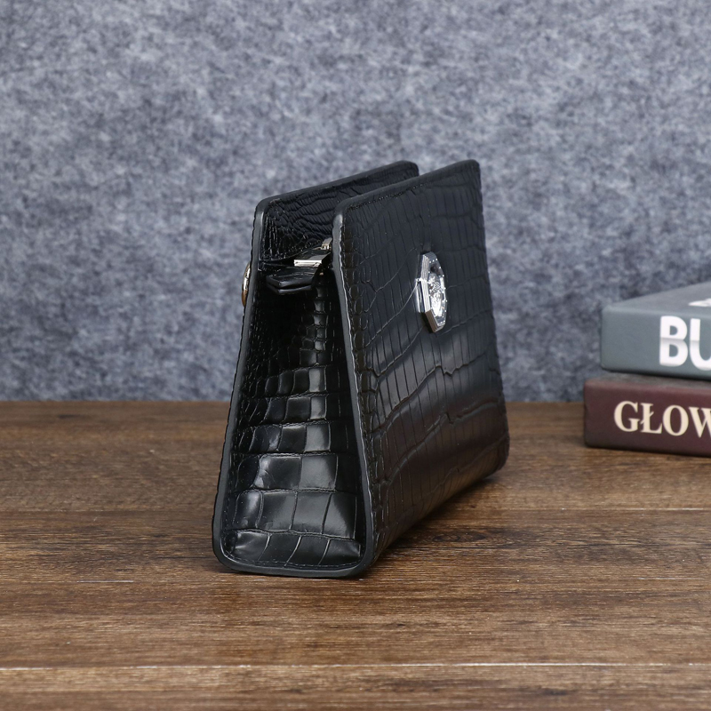 Men's Genuine Leather Clutch B - Index Card Holder recensione e prezzo