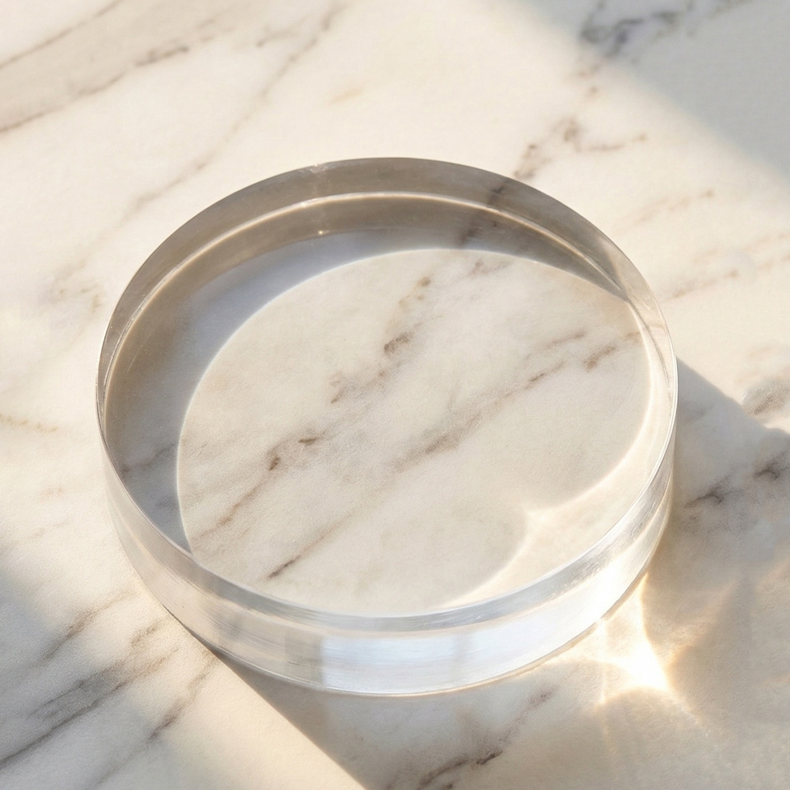 3.15 Inch Round Clear Crystal  - Book Weight Glass recensione e prezzo
