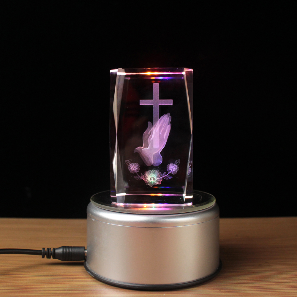 3D Laser Crystal Religious Cub - Paper Weight Crystal recensione e prezzo