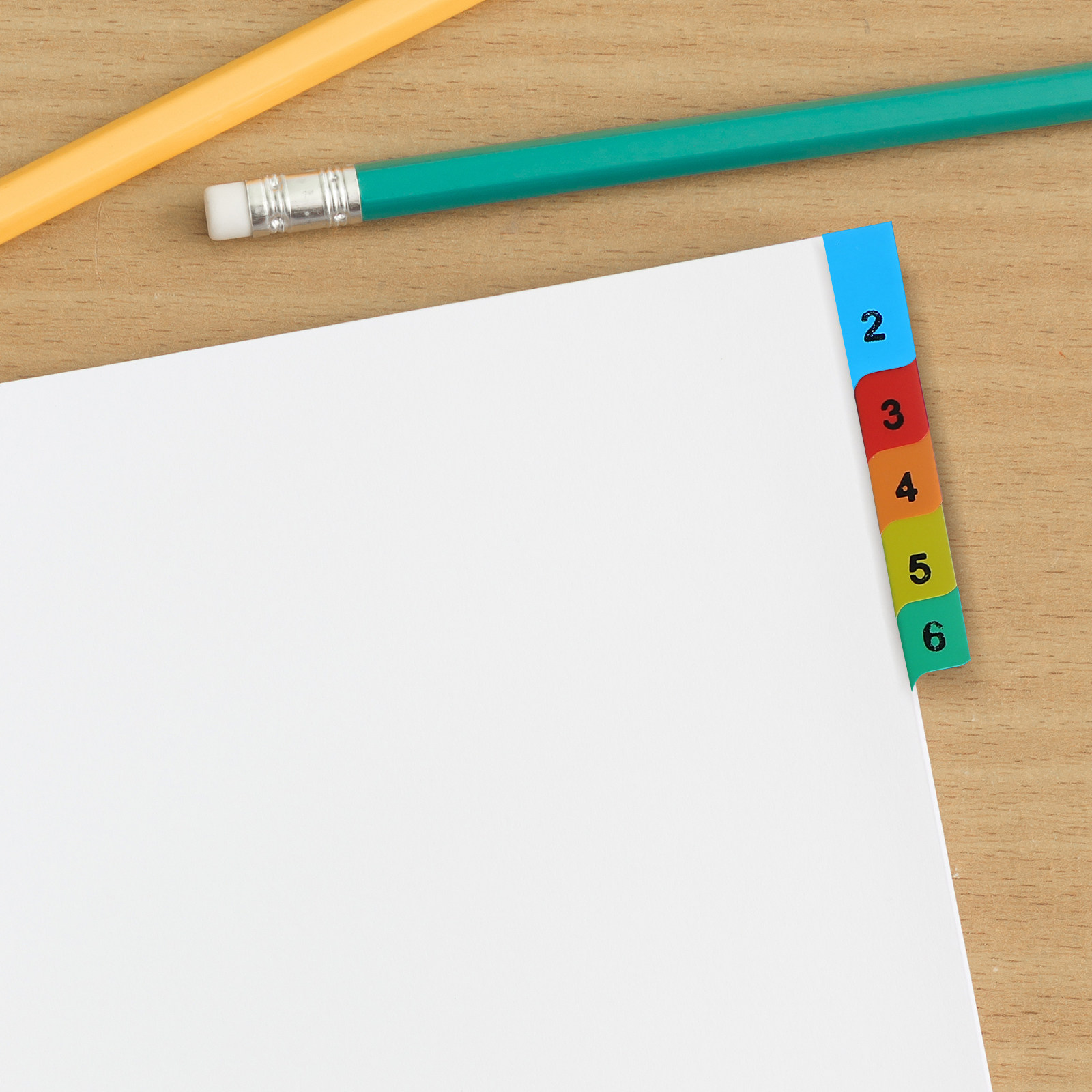 20 Pages A4 Colorful Plastic B - Tab Divider A4 recensione e prezzo