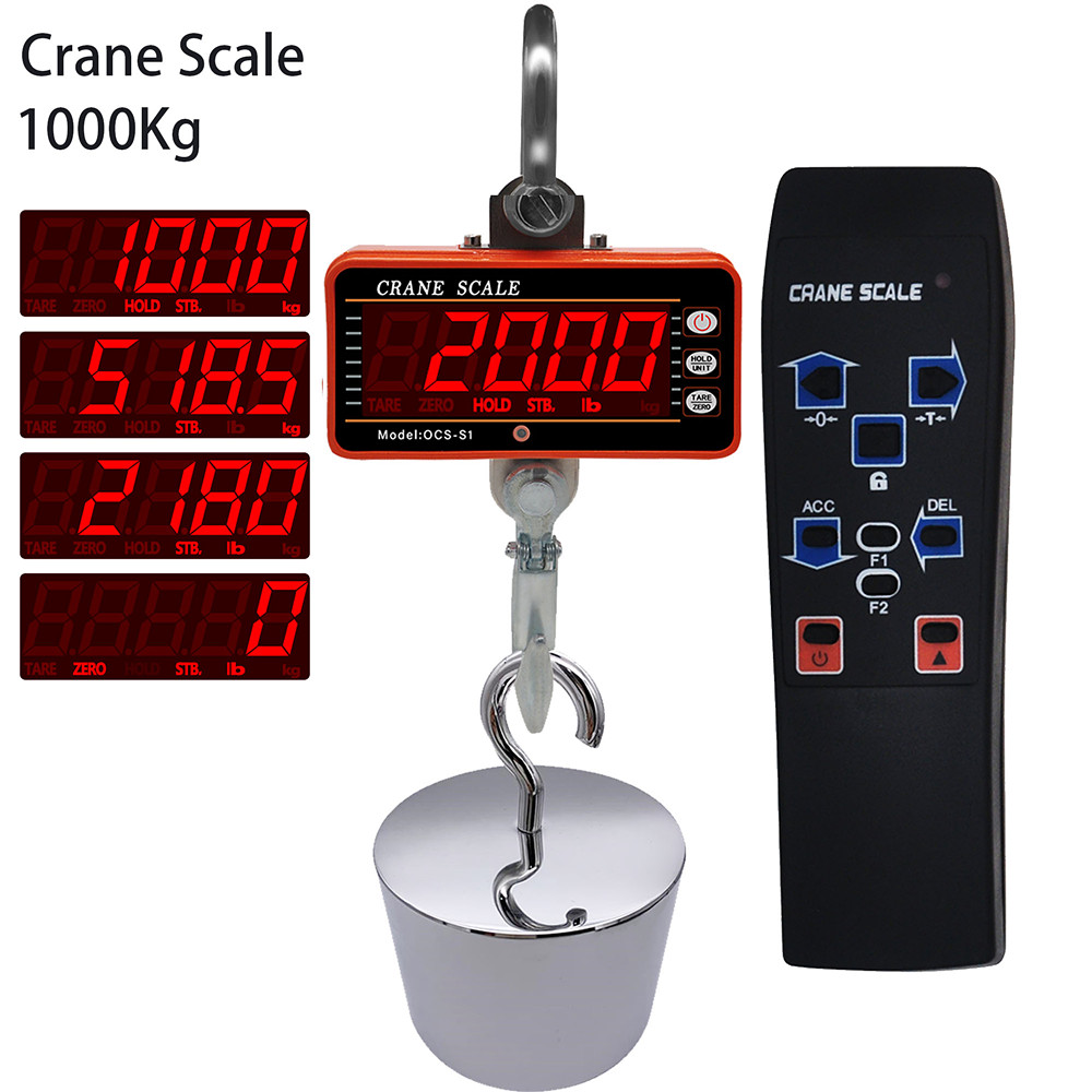 Digital Crane Scale 500kg 1000 - Tape Dispenser Weighted recensione e prezzo