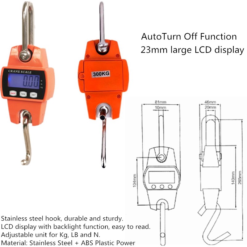 Digital Crane Scale 500kg 1000 - Tape Dispenser Weighted recensione e prezzo