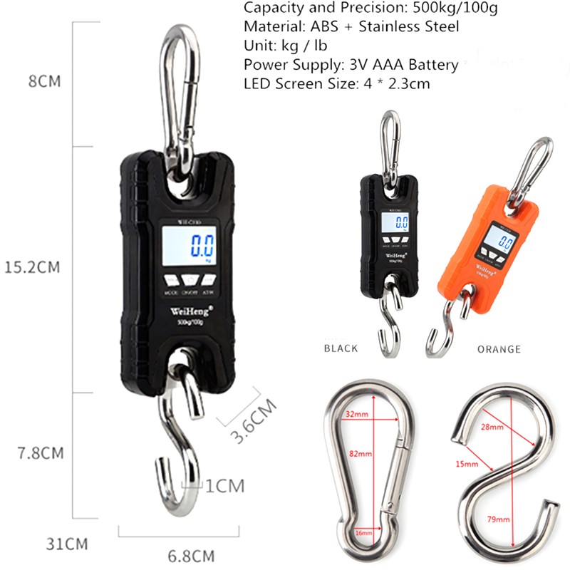 Digital Crane Scale 500kg 1000 - Tape Dispenser Weighted recensione e prezzo