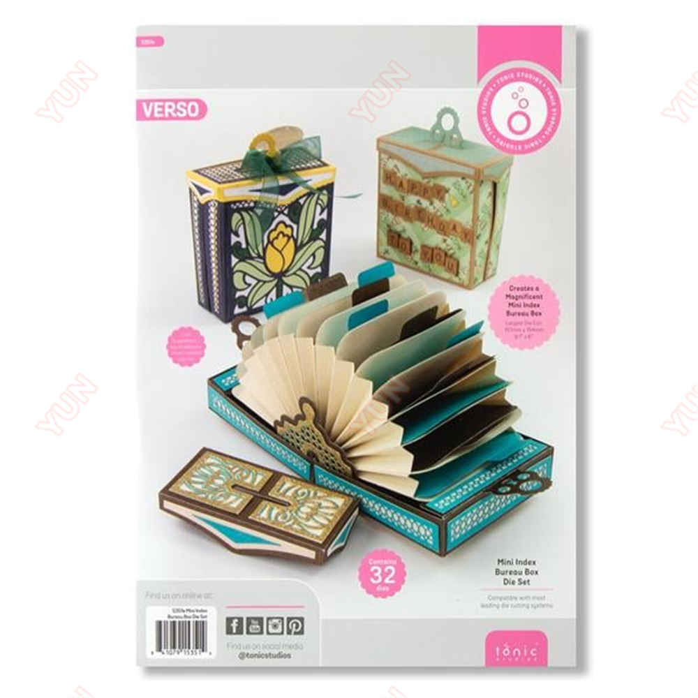 Mini Index Bureau Box Die Set  - Card Index Box recensione e prezzo