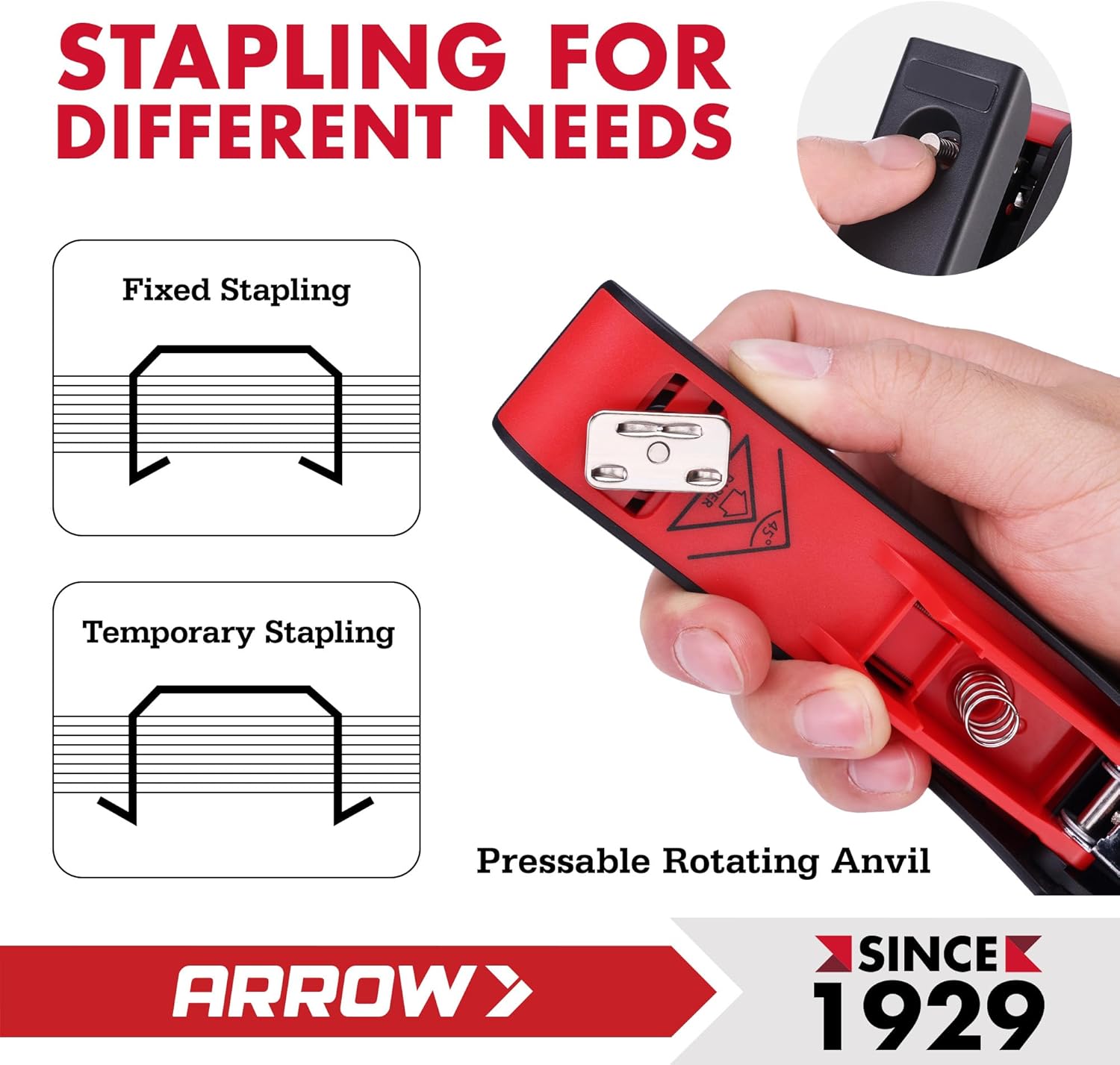 Arrow Office Stapler Set, 25 S - Stapler Half Strip recensione e prezzo