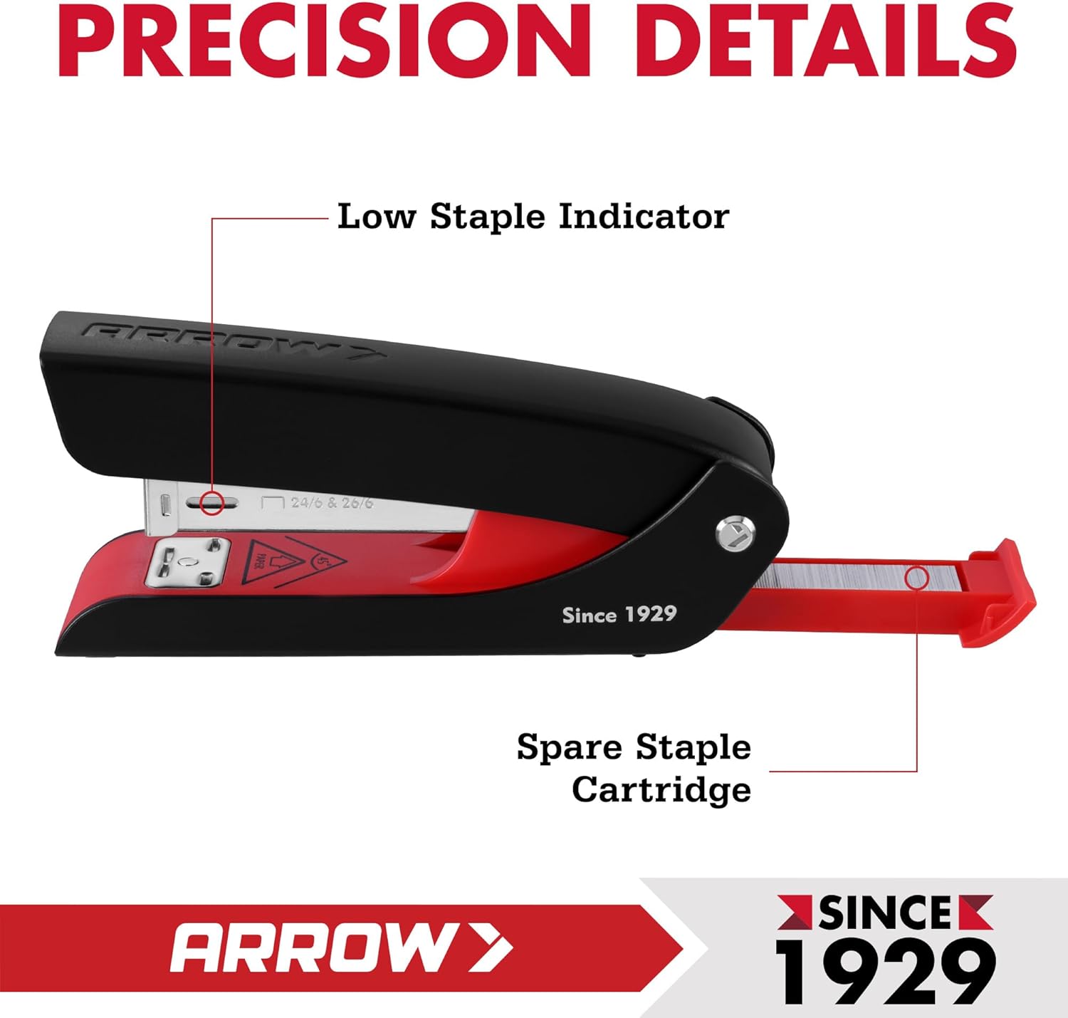 Arrow Office Stapler Set, 25 S - Stapler Half Strip recensione e prezzo