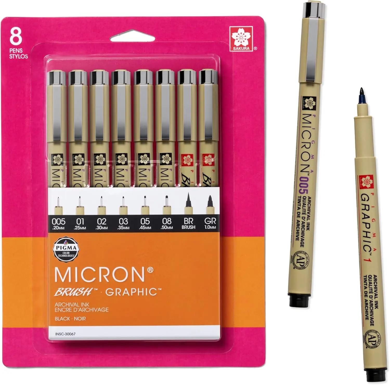 Fineliner Drawing Pens Set, 8  - Archive Box Set recensione e prezzo