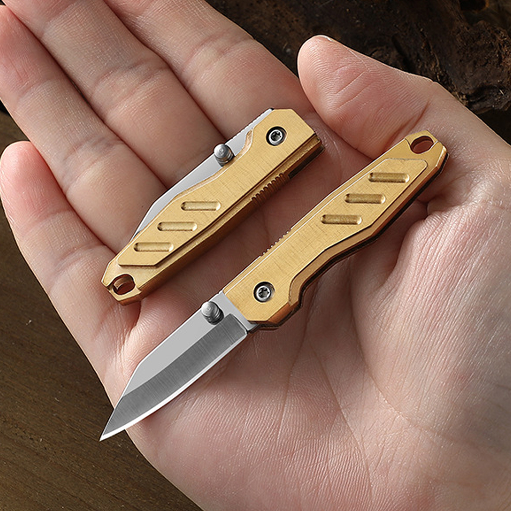Brass Mini Folding Utility Kni - Letter Opener Brass recensione e prezzo