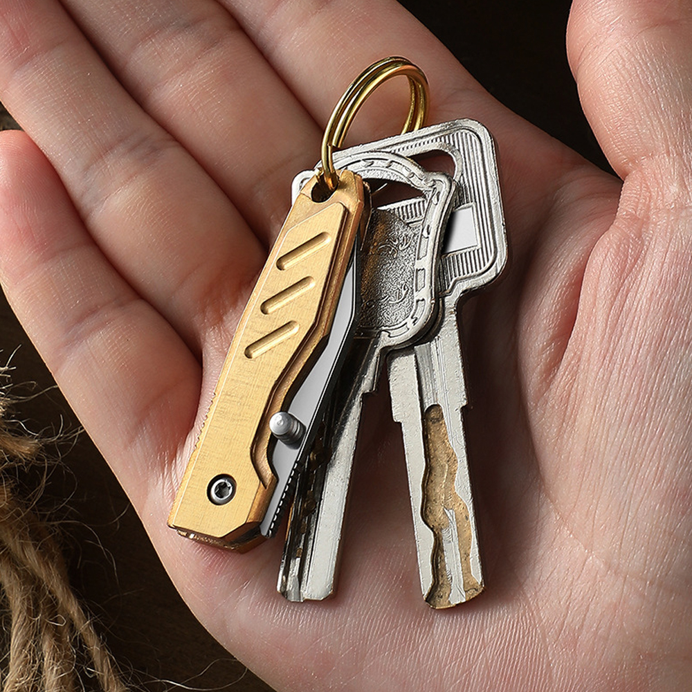 Brass Mini Folding Utility Kni - Letter Opener Brass recensione e prezzo