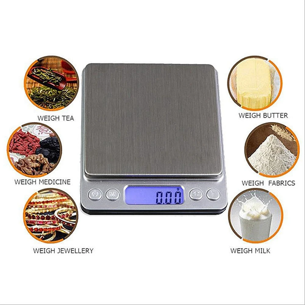 500g X 0.01g Digital Gram Scal - Tape Dispenser Weighted recensione e prezzo