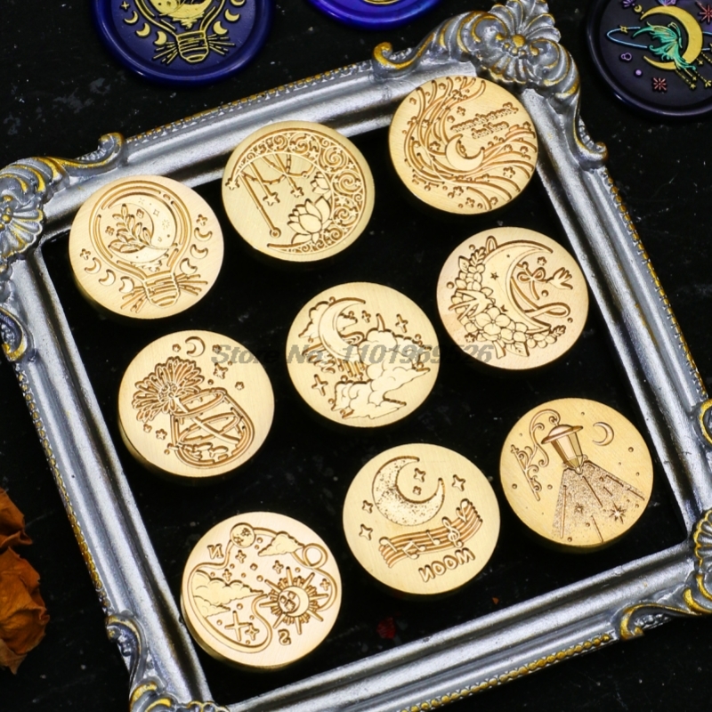 Crystal Rose Starry Sky Daisy  - Wax Seal Stamp Set recensione e prezzo