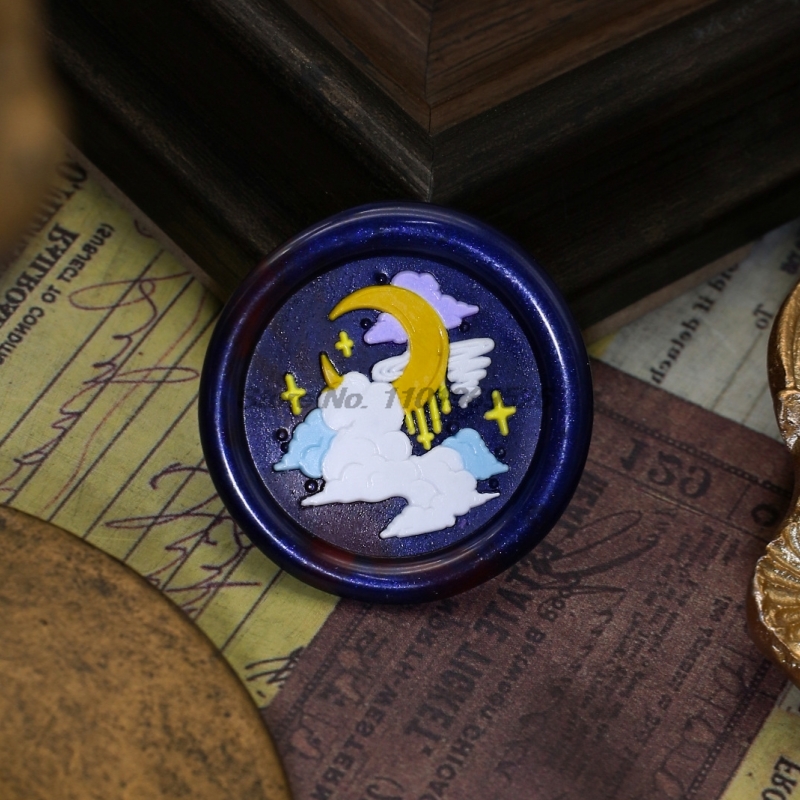 Crystal Rose Starry Sky Daisy  - Wax Seal Stamp Set recensione e prezzo