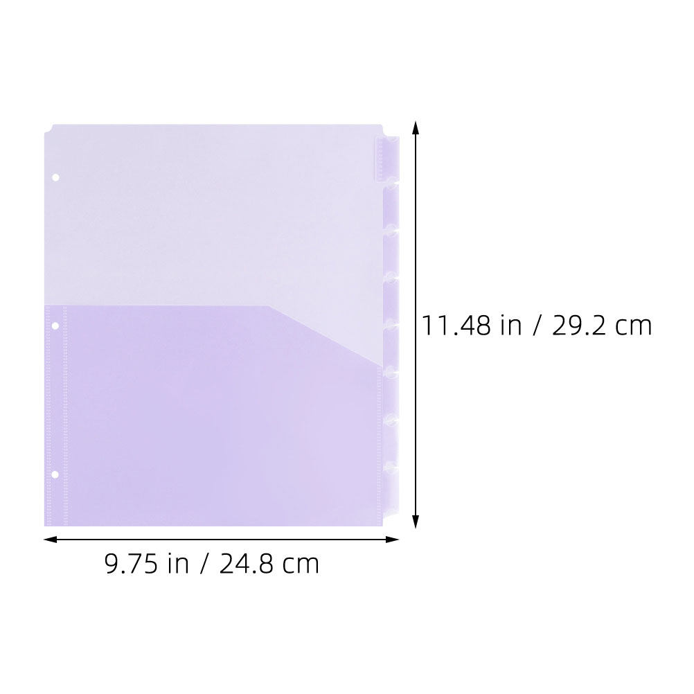 2Sets A4 Binder Dividers Plast - Tab Divider A4 recensione e prezzo