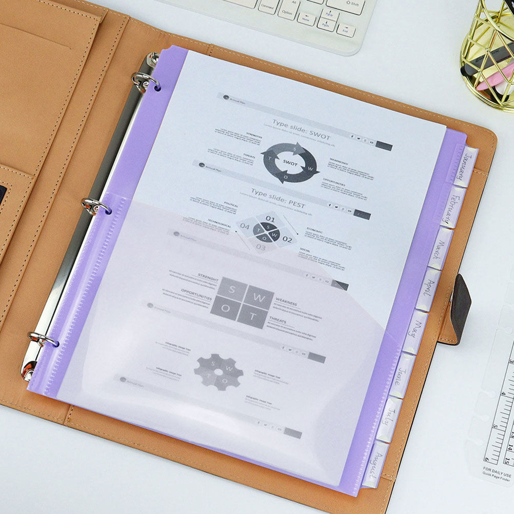 2Sets A4 Binder Dividers Plast - Tab Divider A4 recensione e prezzo