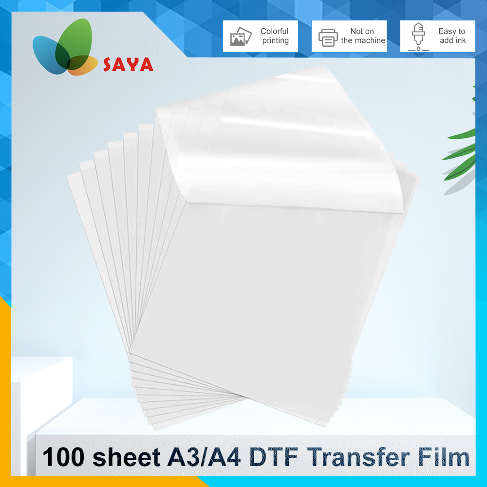 50/100 pcs DTF Film A3/A4 Doub - Ink Blotter Paper recensione e prezzo