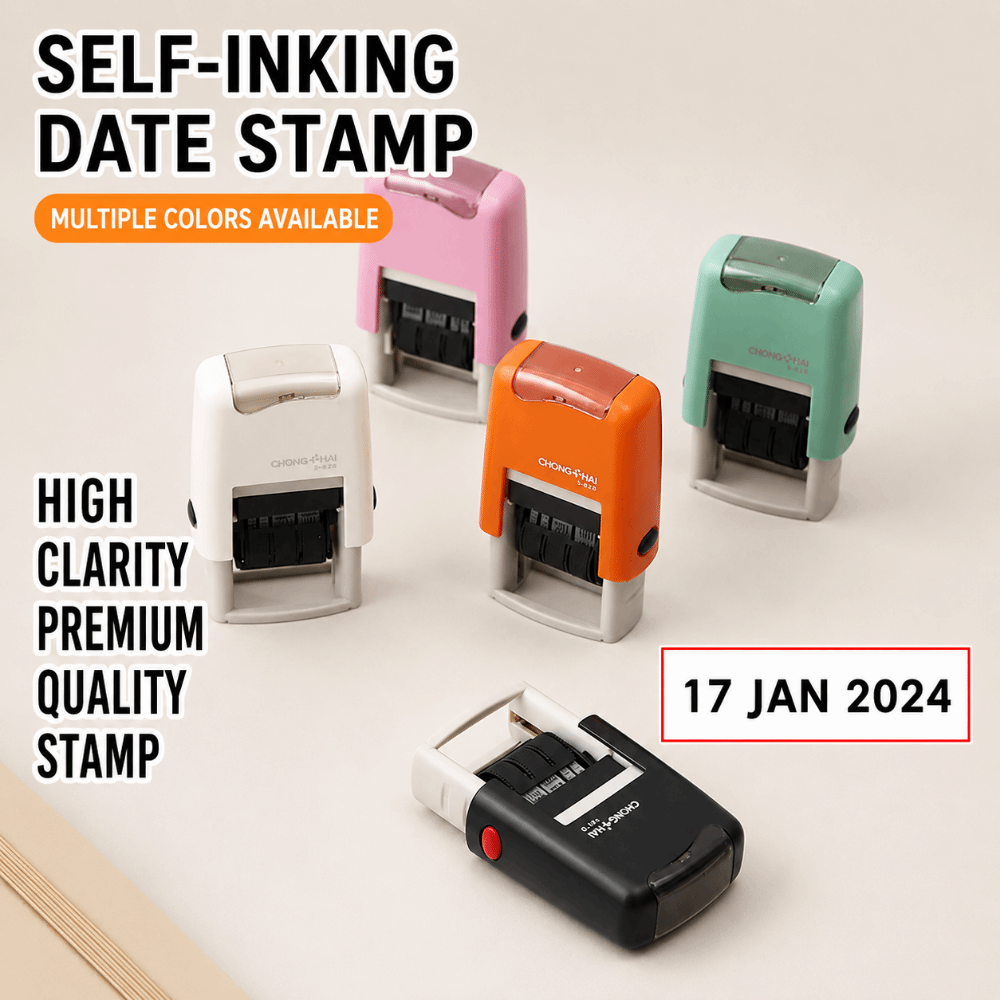 Automatic Ink Return Day-month - Rubber Date Stamp recensione e prezzo