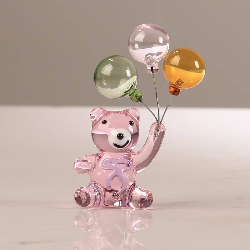 Crystal Bear Figurine with Thr - Paper Weight Crystal recensione e prezzo