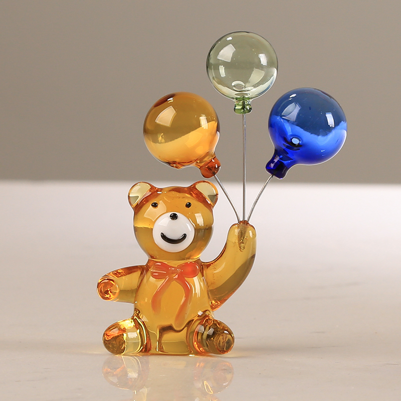 Crystal Bear Figurine with Thr - Paper Weight Crystal recensione e prezzo