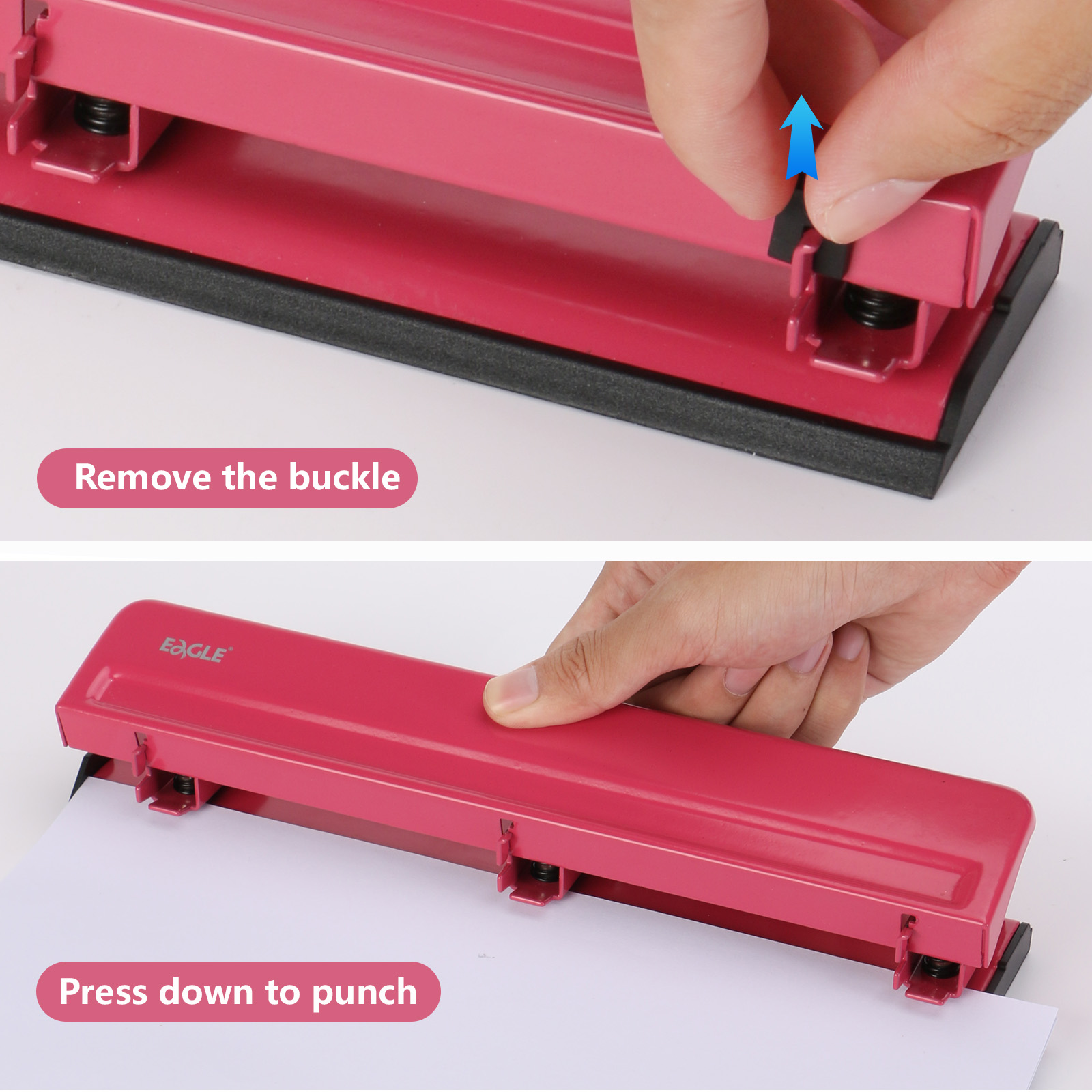 EAGLE 3-Hole Puncher for A4 Pa - Binder A4 Lever recensione e prezzo