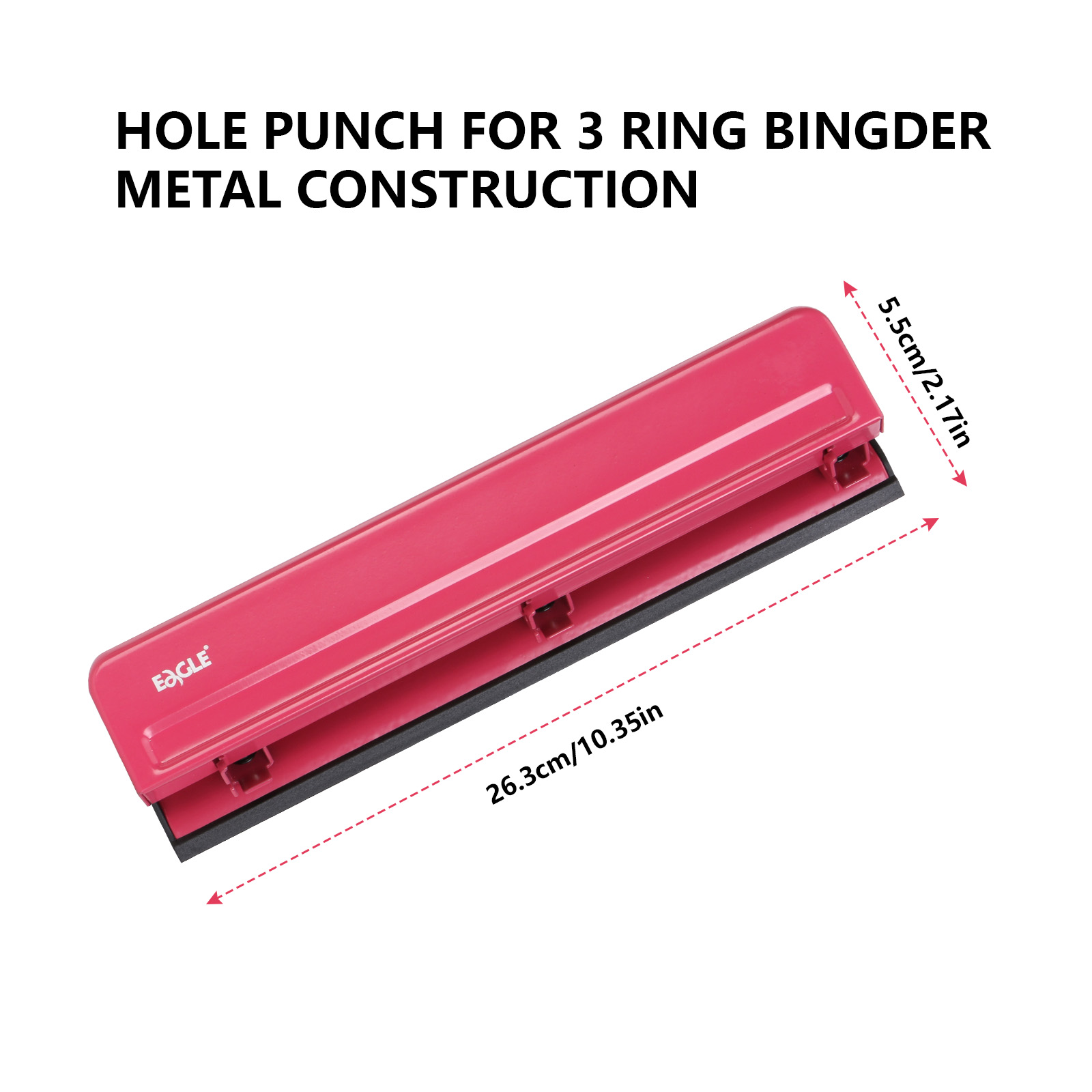 EAGLE 3-Hole Puncher for A4 Pa - Binder A4 Lever recensione e prezzo