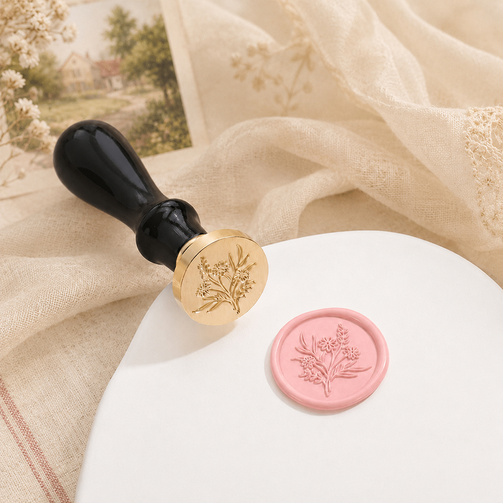 Wax Seal Stamp Set Flower Plan - Wax Seal Stamp Set recensione e prezzo