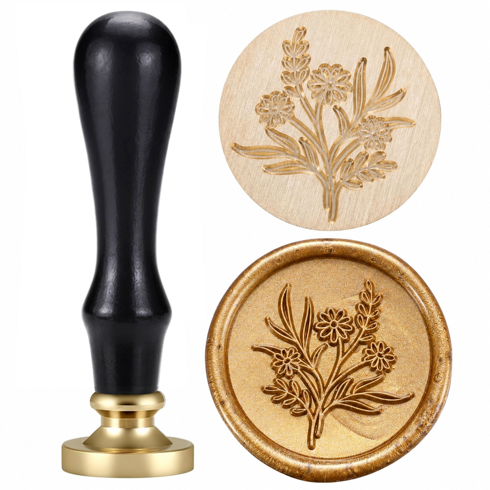 Wax Seal Stamp Set Flower Plan - Wax Seal Stamp Set recensione e prezzo