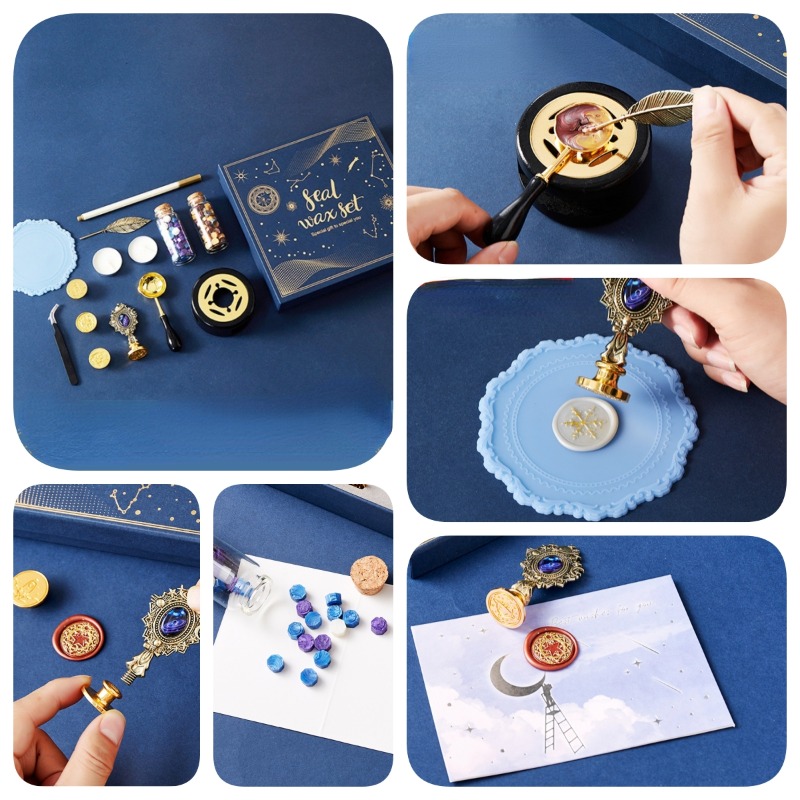 Starry Fire Lacquer Stamp Set  - Wax Seal Stamp Set recensione e prezzo