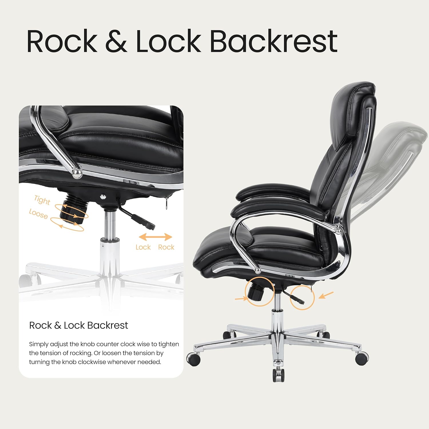 High Back Executive Office Cha - Leather Desk Pad recensione e prezzo