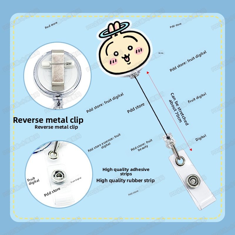 jiyi Retractable Badge Reel Ka - Index Card Holder recensione e prezzo