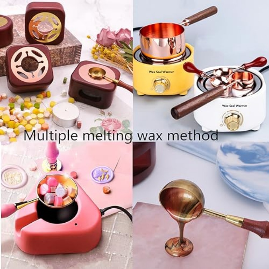 600Pcs Wax Seal Beads, Sealing - Wax Seal Stamp Set recensione e prezzo