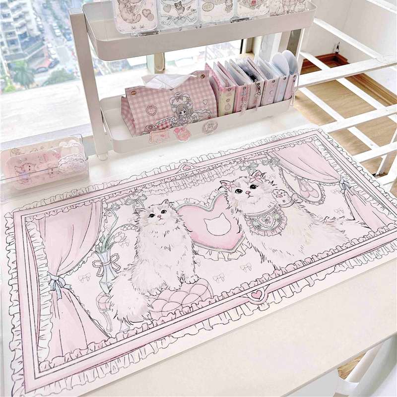 Leather Table Mat Ragdoll Cat  - Leather Desk Pad recensione e prezzo