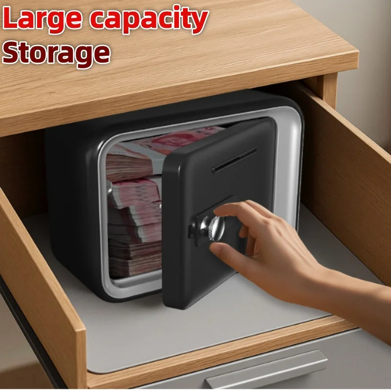 24x18x15cm Safe Box with Key L - Card Index Box recensione e prezzo
