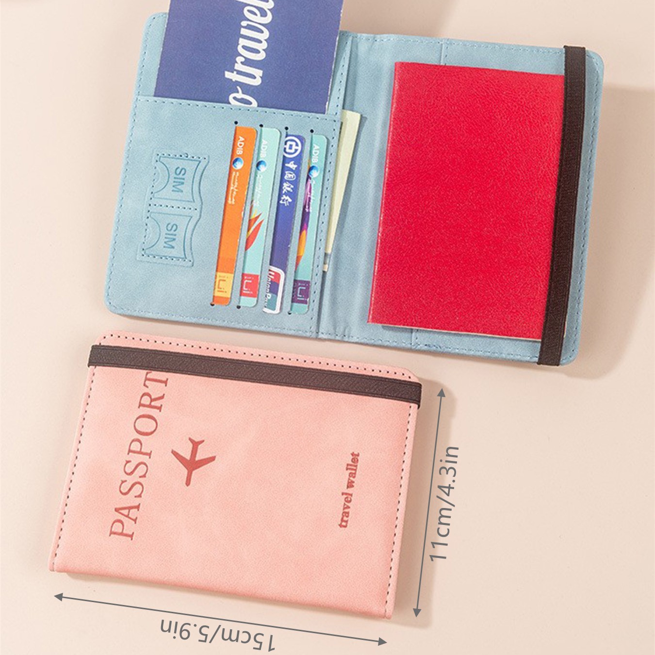 Passport Holder Travel Wallet  - Index Card Holder recensione e prezzo